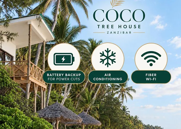 Coco Tree House @ Kima Zanzibar, Unique Stay